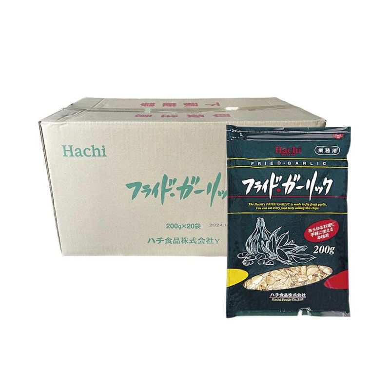 HACHI 業務用フライドガーリック11袋 業務用】フライドガーリック／チャック付袋タイプ 200g×20袋