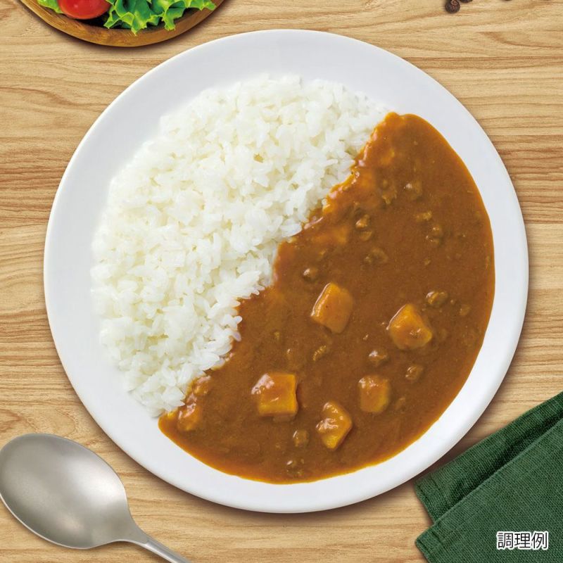 デリシャスカレー 中辛 4P | ハチ食品（Hachi）のレトルトカレー