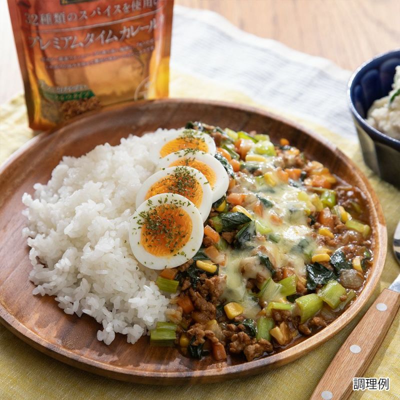 プレミアムタイム】カレールウ（カレールー） 中辛／6皿分 180g