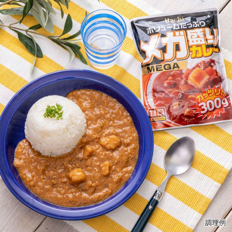 Amazon.co.jp: ハチ食品 メガ盛りカレー チーズ300g×20個 : 食品