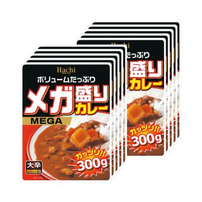 ボリュームたっぷり！】メガ盛りハヤシ／レトルトハヤシ 1人前 300g | ハチ食品の通販・オンラインショップ