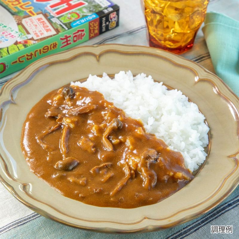 るるぶ×HACHIコラボ】信州 きのこカレー 中辛／レトルトカレー 1